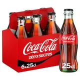 Soda au Cola Zéro Sucres COCA-COLA