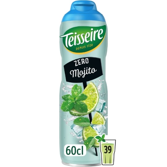 Sirop Mojito Zéro Sucres TEISSEIRE