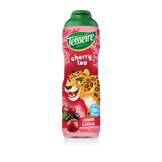 Sirop Leo Cerise et Cassis TEISSEIRE