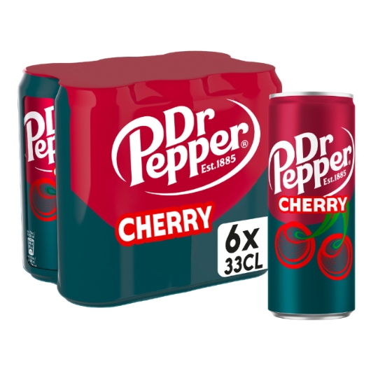 Soda Saveur Cerise DR PEPPER