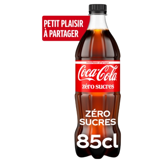 Soda au Cola Zéro Sucres COCA-COLA