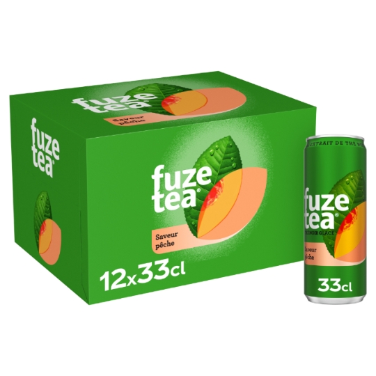 Boisson Thé Glacé Pêche Intense FUZE TEA