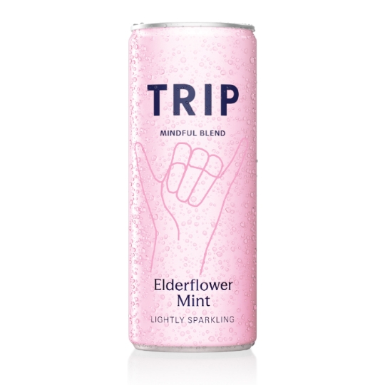 Boisson Pétillante Elderflower Mint Mindful Blend TRIP