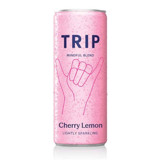 Boisson Pétillante Aromatisée Cherry Lemon TRIP