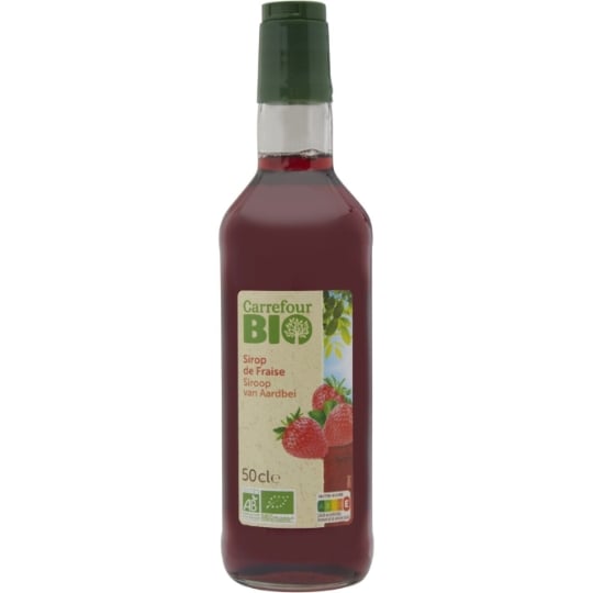 Sirop Fraise Bio CARREFOUR BIO