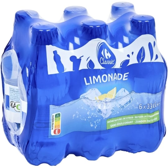 Limonade à l'Arôme Naturel de Citron CARREFOUR CLASSIC'