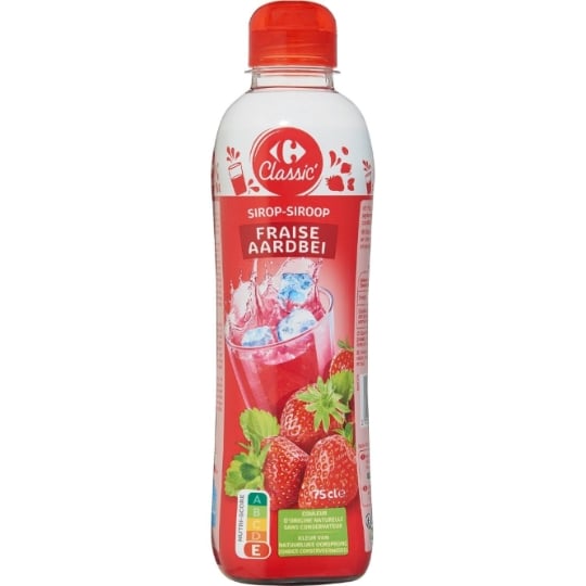 Sirop Fraise CARREFOUR CLASSIC'