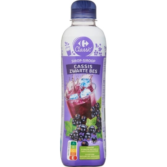Sirop Cassis CARREFOUR CLASSIC'