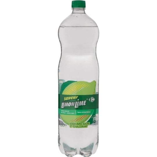 Soda à l'Arôme Naturel de Citron CARREFOUR CLASSIC'