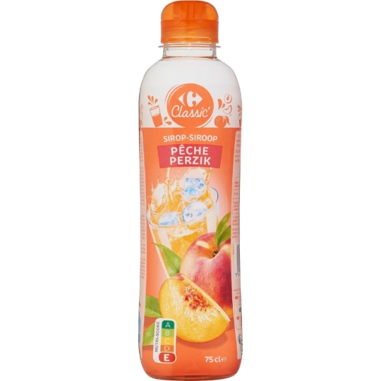 Sirop Pêche CARREFOUR CLASSIC'