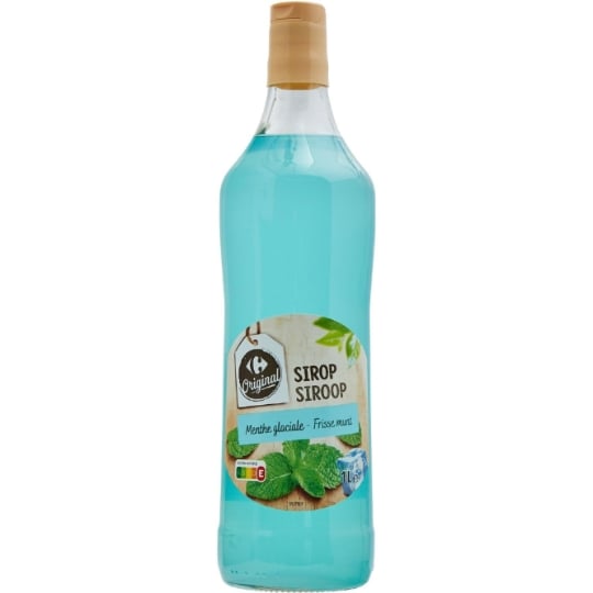 Sirop Menthe Glaciale CARREFOUR ORIGINAL