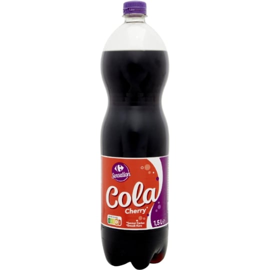 Soda au Cola Goût Cerise CARREFOUR SENSATION