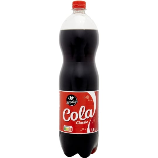 Soda au Cola CARREFOUR SENSATION