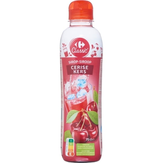 Sirop Cerise CARREFOUR CLASSIC'