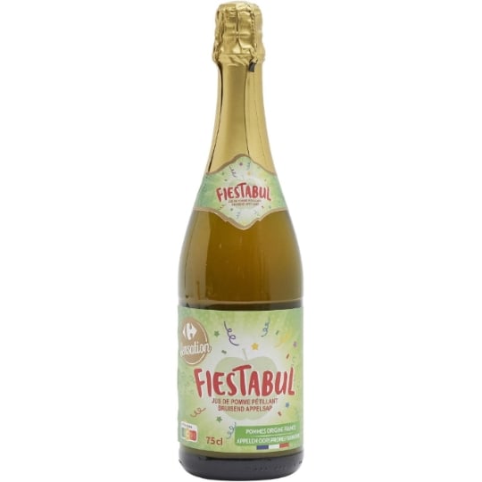 Jus de Pomme Gazéifié CARREFOUR SENSATION