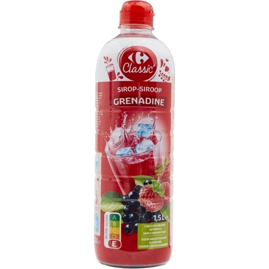 Sirop Grenadine CARREFOUR CLASSIC'