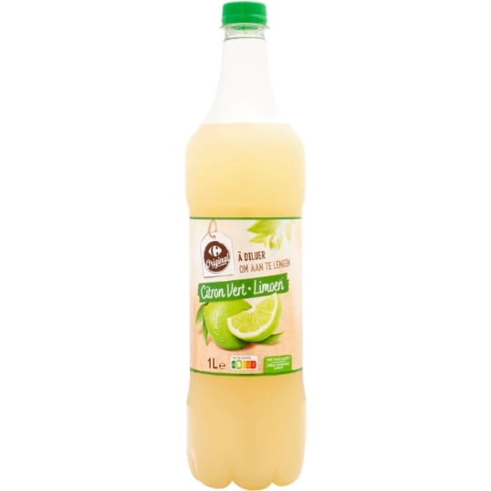 Boisson à Diluer Citron Vert CARREFOUR ORIGINAL