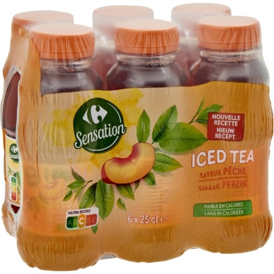 Boisson Thé Pêche CARREFOUR SENSATION