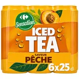 Boisson Thé Pêche CARREFOUR SENSATION