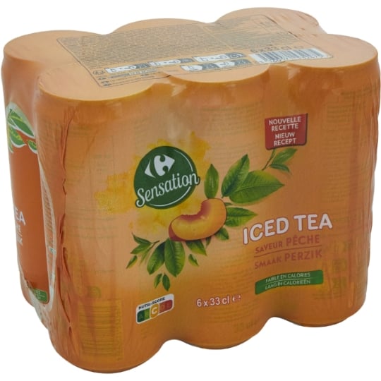 Boisson Thé Glacé Pêche CARREFOUR SENSATION