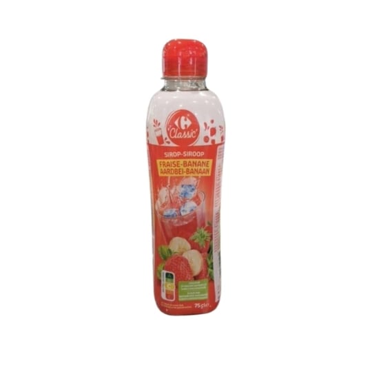 Sirop Fraise Banane CARREFOUR CLASSIC'