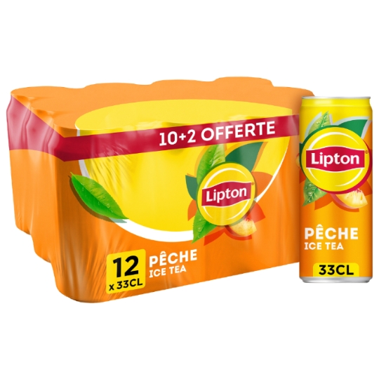 Boisson Thé Glacé Pêche LIPTON