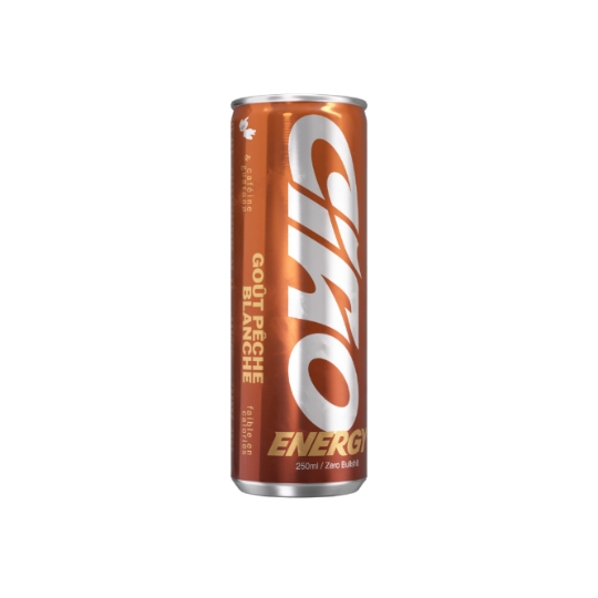 Boisson Énergisante Goût Pêche Blanche Energy CIAO