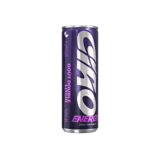 Boisson Énergisante Double Litchi Caféine et Guarana Energy CIAO