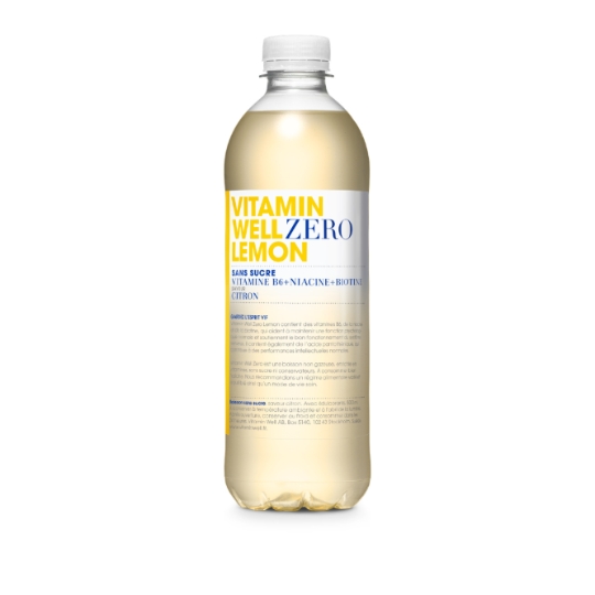 Boisson Vitaminée Boost Saveur Citron Sans Sucres VITAMIN WELL