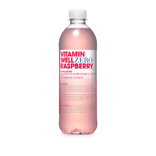 Boisson Vitaminée Boost Saveur Framboise Sans Sucres VITAMIN WELL