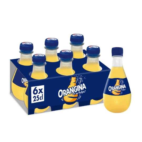 Soda à l'Orange et sa Pulpe ORANGINA