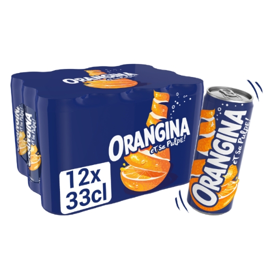 Soda à l'Orange et sa Pulpe ORANGINA