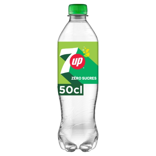 Soda au Citron et Citron Vert Zéro Sucres 7UP