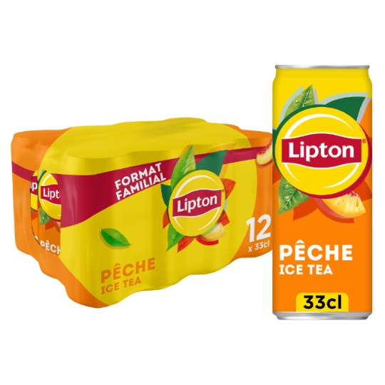 Boisson Thé Glacé Pêche LIPTON