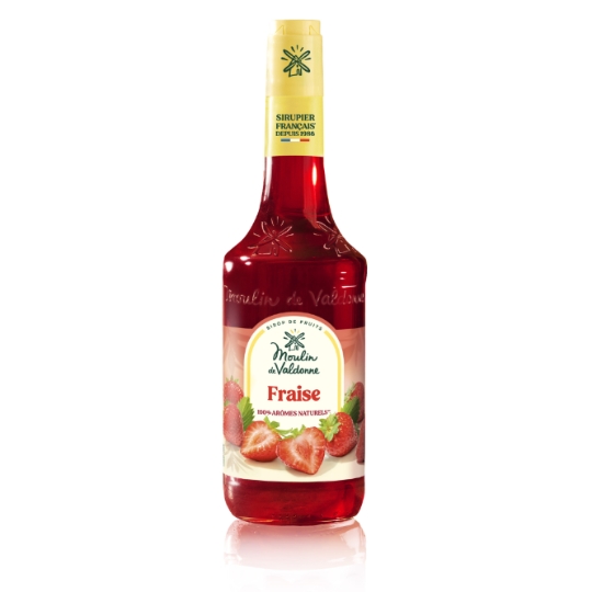 Sirop Fraise MOULIN DE VALDONNE