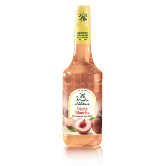 Sirop Pêche Blanche MOULIN DE VALDONNE