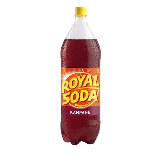 Soda Rafraichissante aux Arômes de Kampane ROYAL SODA