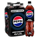 Soda au Cola Zéro Sucres PEPSI