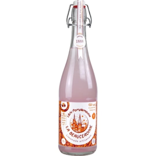 Limonade Artisanale au Litchi et Pamplemousse LA BEAUCERONNE
