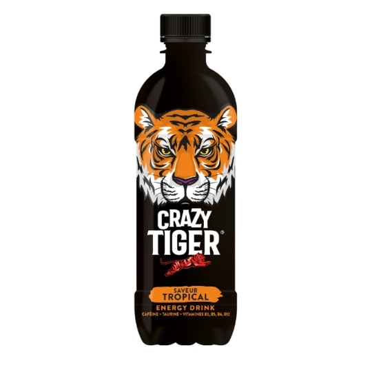 Boisson Énergisante Tropical CRAZY TIGER