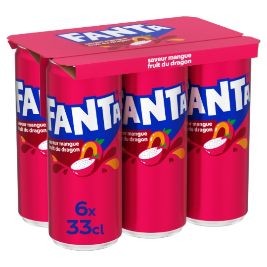 Soda à la Mangue Fruit Du Dragon FANTA