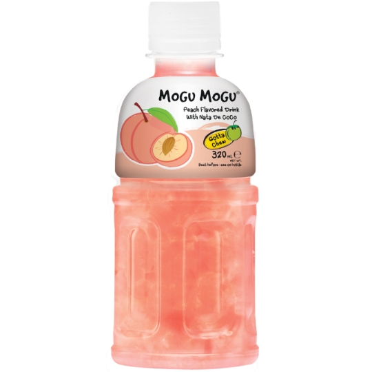 Boisson Pêche et Nata de Coco MOGU MOGU