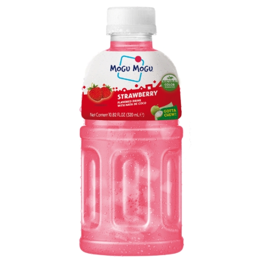 Boisson Fraise et Nata de Coco MOGU MOGU