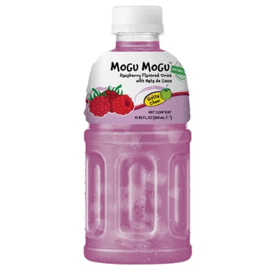 Boisson Framboise et Nata de Coco MOGU MOGU