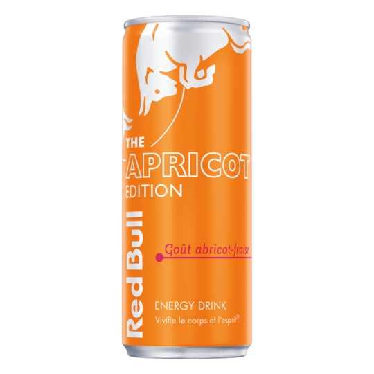 Boisson Énergisante Goût Abricot-Fraise RED BULL