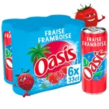 Boisson Rafraîchissante Saveur Fraise et Framboise OASIS