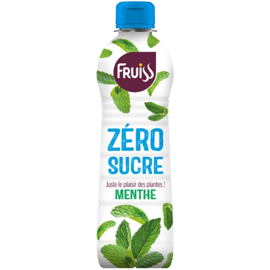 Sirop Saveur Menthe Sans Sucres FRUISS