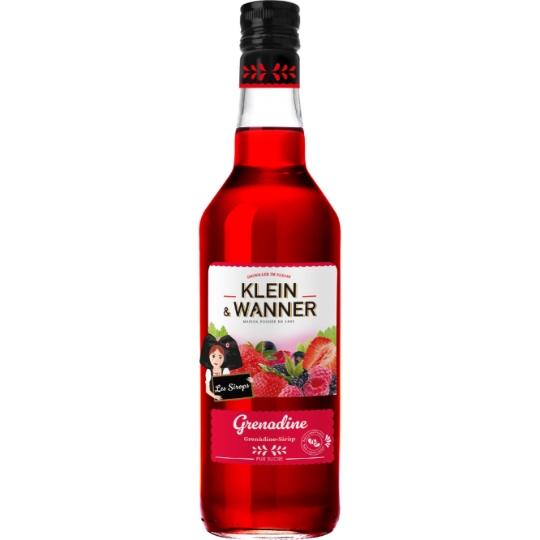 Sirop Grenadine Pur Sucre KLEIN & WANNER
