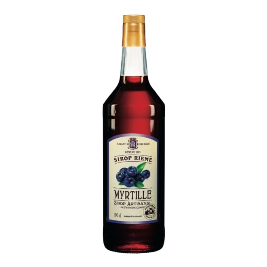 Sirop Artisanal Saveur Myrtille RIEME