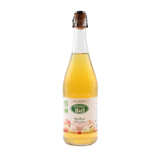 Jus Pétillant Pommes Bio PLANET BIO